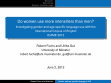 Research paper thumbnail of Do women use more intensifiers than men? - Investigating gender and age-specific language use with the International Corpus of English