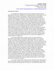 Research paper thumbnail of Statement of Teaching Philosophy