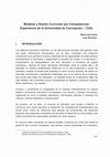 Research paper thumbnail of Modelos y Diseño Curricular por Competencias: Experiencia de la Universidad de Concepción – Chile.