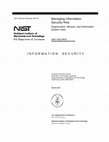 Research paper thumbnail of Managing Information  Security Risk