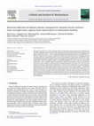 Research paper thumbnail of Bacterial adhesion on hybrid cationic nanoparticle–polymer brush surfaces: Ionic strength tunes capture from monovalent to multivalent binding