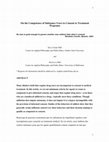 Research paper thumbnail of On the Competence of Substance Users to Consent to Treatment Programs