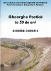 Research paper thumbnail of Gheorghe Postică la 50 de ani biobibliografie, Chişinău, 2004, 111 pag.