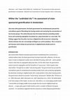 Research paper thumbnail of Uitermark, J. and T. Bosker (2014) Wither the “undivided city”? An assessment of state-sponsored gentrification in Amsterdam, Tijdschrift voor Economische en Sociale Geografie 105(1), forthcoming