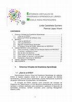 Research paper thumbnail of ENTORNOS VIRTUALES DE ENSEÑANZA APRENDIZAJE LIBRES: MOODLE PARA PROFESORES