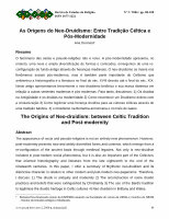 Research paper thumbnail of As Origens Do Neo-Druidismo: Entre Tradição Céltica E Pós-Modernidade