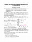 Research paper thumbnail of Extremely Non-Degenerate Two-Photon Emission in Direct-Gap Semiconductors