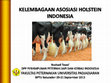 Research paper thumbnail of ASOSIASI HOLSTEIN INDONESIA