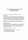 Research paper thumbnail of Las funciones de reservorios en sistemas de riego, tipología y criterios de diseño