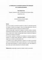 Research paper thumbnail of La credibilidad de las imágenes generadas por ordenador en la comunicación mediada