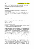 Research paper thumbnail of Andean Archaeology Edited by Helaine Silverman. (Malden, Oxford y Victoria: Blackwell Publishing Ltd., 2004)