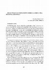 Research paper thumbnail of Hugo Wolf y su reflexión sobre la lírica tradicional española