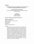 Research paper thumbnail of Managing research tensions while exploring ICT teacher professional development to support multiliterate student outcomes