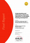 Research paper thumbnail of [open access] Understanding and addressing community opposition to affordable housing development (FR211)