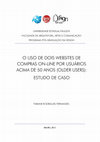 Research paper thumbnail of Dissertação (versão final): O uso de dois websites de compras online por usuários acima de 50 anos: estudo de caso