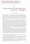 Research paper thumbnail of Realistic monism: why physicalism entails panpsychism + Appendix 2006