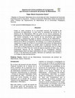 Research paper thumbnail of Aspectos de la teoría euclidiana de la proporción que favorecen la educación del profesor de Matemáticas