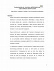 Research paper thumbnail of La educación del profesor de matemáticas como campo de investigación