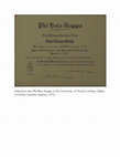 Research paper thumbnail of Phi Beta Kappa, Alpha of North Carolina chapter [at UNC Chapel Hill], inducted 1976.