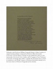 Research paper thumbnail of Dedicandus, original hendecasyllabics by Brian Krostenko