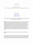 Research paper thumbnail of Integration by Stealth: How the European Union Gained Competence over Foreign Direct Investment