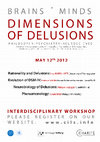 Research paper thumbnail of 2012, 12 May: Dimensions of Delusions, Berlin