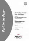 Research paper thumbnail of [open access] Downsizing amongst older Australians (PP150)