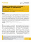 Research paper thumbnail of Aquaporin 2-increased renal cell proliferation is associated with cell volume regulation