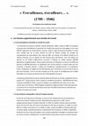 Research paper thumbnail of les femmes et le monde du travail