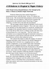 Research paper thumbnail of A Milestone in Magical & Pagan History: A review of Ronald Hutton's 'The Triumph of the Moon: A History of Modern Pagan Witchcraft'