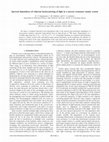 Research paper thumbnail of Spectral dependence of coherent backscattering of light in a narrow-resonance atomic system