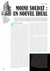 Research paper thumbnail of Moine soldat : un nouvel idéal 