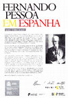 Research paper thumbnail of Fernando Pessoa em Espanha