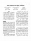 Research paper thumbnail of Boosting Combinatorial Search Through Randomization