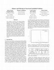 Research paper thumbnail of Balance and Filtering in Structured Satisfiable Problems