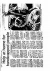 Research paper thumbnail of Help for the Handicapped at Home ,11/7/1984, "The Leader" newspaper Melbourne