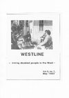 Research paper thumbnail of Westline 5(7), May 1983, Disability community worker in Foostcray, Malbourne