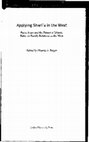 Research paper thumbnail of "Religion, Gender, and Family Law: Critical Perspectives on Integration for European Muslims," (Leiden University Press, 2013)