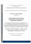 Research paper thumbnail of Das Strategikon des Ps.-Maurikios. Zur Frage der inneren Struktur und der Chronologie der Textschichten.