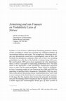 Research paper thumbnail of Armstrong and van Fraassen on Probabilistic Laws of Nature