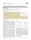 Research paper thumbnail of Multisite Constrained Model of trans-4‑(N,N-Dimethylamino)-4′- nitrostilbene for Structural Elucidation of Radiative and Nonradiative Excited States