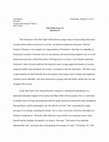 Research paper thumbnail of Classical Theory take home 1