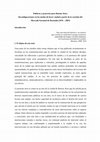 Research paper thumbnail of Políticas y proyectos para Buenos Aires. Reconfiguraciones en los modos de hacer ciudad a partir de la cuestión del Mercado Nacional de Hacienda (1976 – 2003). Introducción