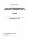 Research paper thumbnail of Between emotional, economic and urban needs. Some contradictions of old infrastructure in Buenos Aires