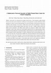 Research paper thumbnail of Collaborative network security in multi-tenant data center for cloud computing