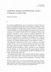 Research paper thumbnail of "Symbolism, Imagism, and Hermeneutic Anxiety: A Response to Andrew Hay", Connotations: A Journal of Critical Debate, 23.1 (January 2014), 127–39