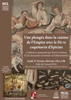 Research paper thumbnail of Une plongée dans la cuisine de l'Empire avec le "De re coquinaria" d'Apicius