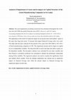 Research paper thumbnail of Analysis of Impairment of Assets and its impact on Capital Structure of the Listed Manufacturing Companies in Sri Lanka 2