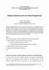 Research paper thumbnail of Keynote: Religionsästhetik jenseits der Massendinghaltung