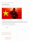 Research paper thumbnail of They did it again - Xu Zhiyong sent to prison